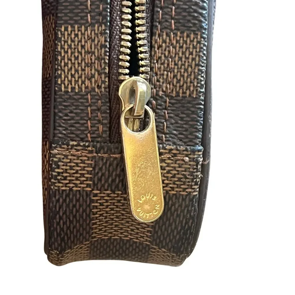 Louis Vuitton Damier Ebene Etui Okapi PM Crossbody Bag Pouch